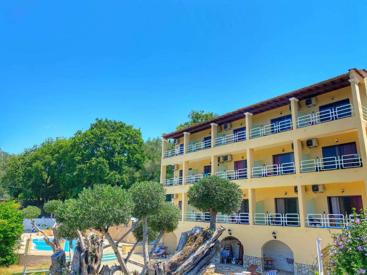 Avra Sunset Sea View Liapades Aparthotel Exterior foto