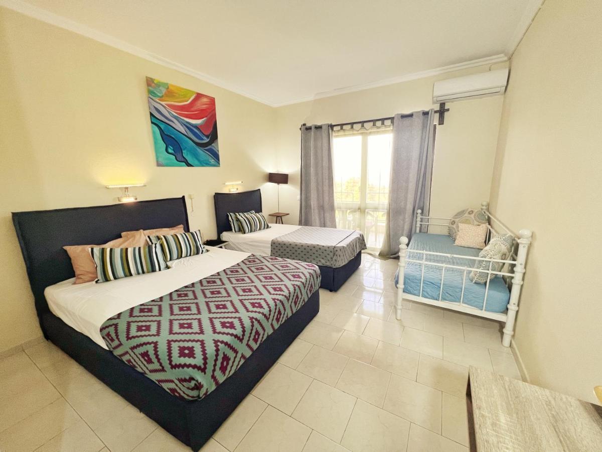 Avra Sunset Sea View Liapades Aparthotel Exterior foto